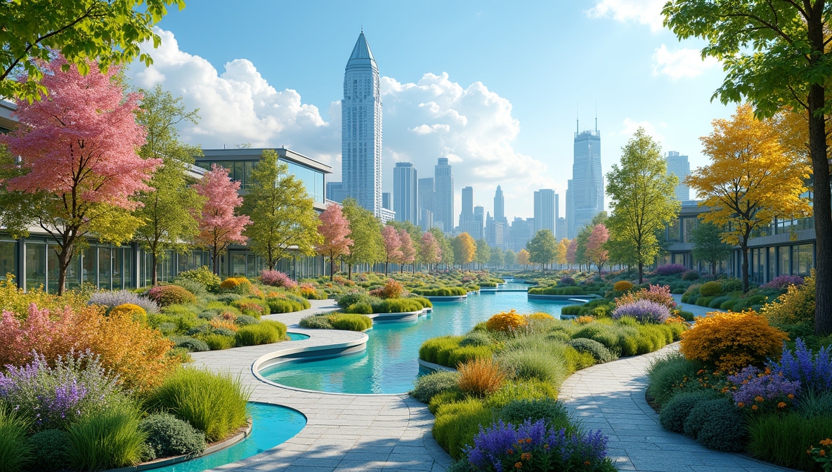 Team van landschapsontwerpers aan het werk