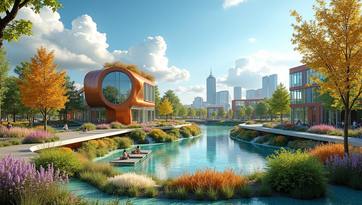 Ontwerper bekijkt privacydocumenten in een groene omgeving