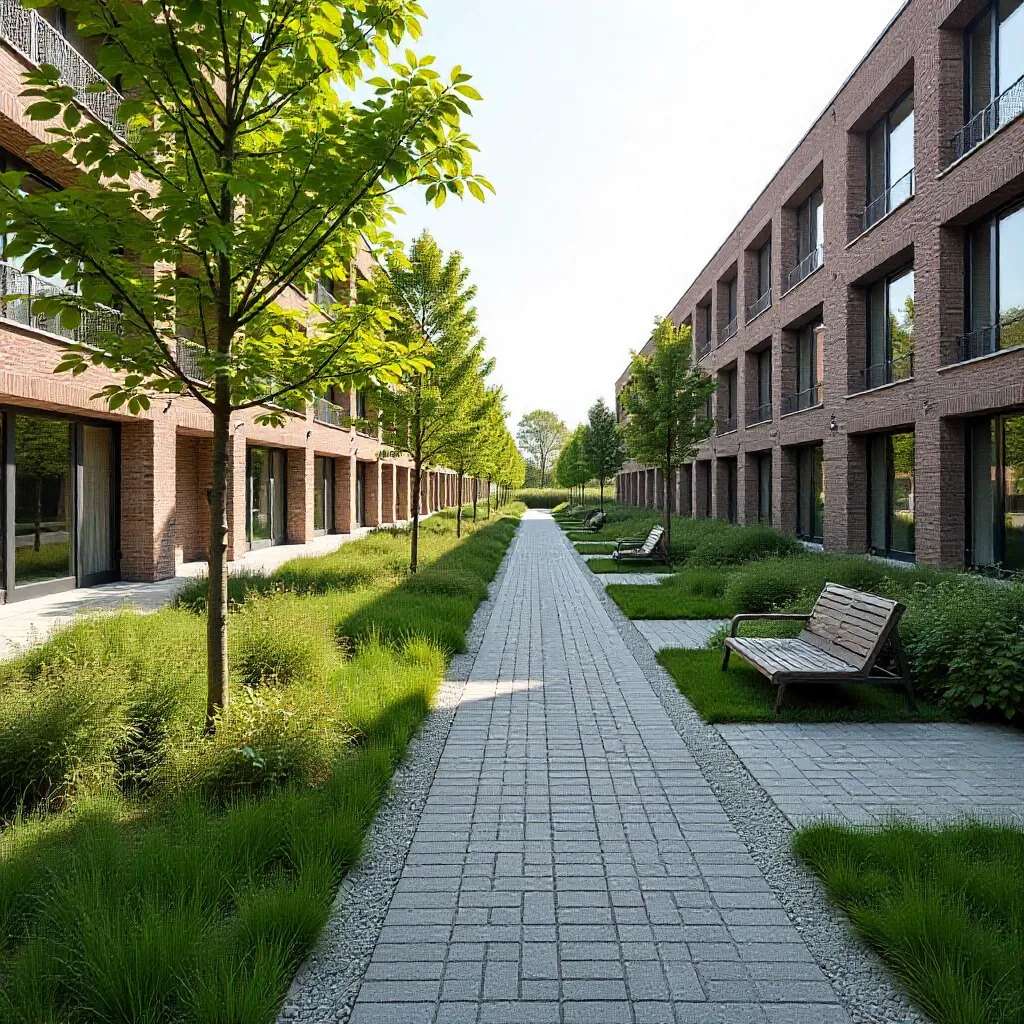 Stedelijk landschapsontwerp voor beperkte ruimtes zoals balkons en dakterrassen