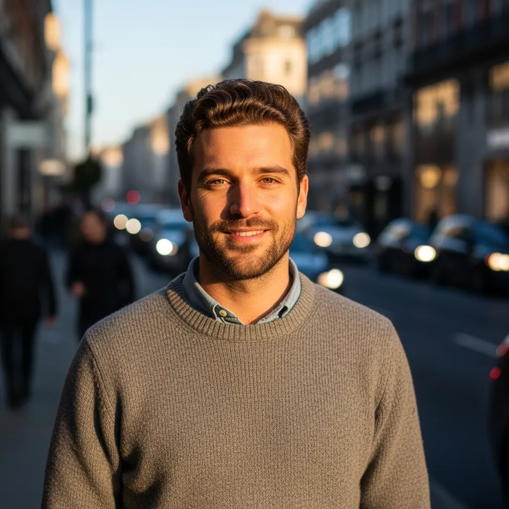 Portret van Lucas Hoekstra